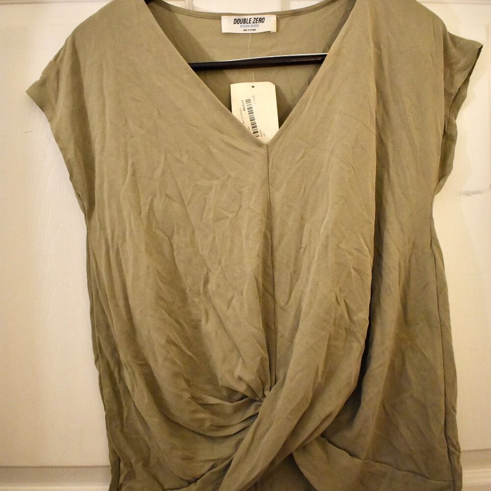 Double Zero twist shirt